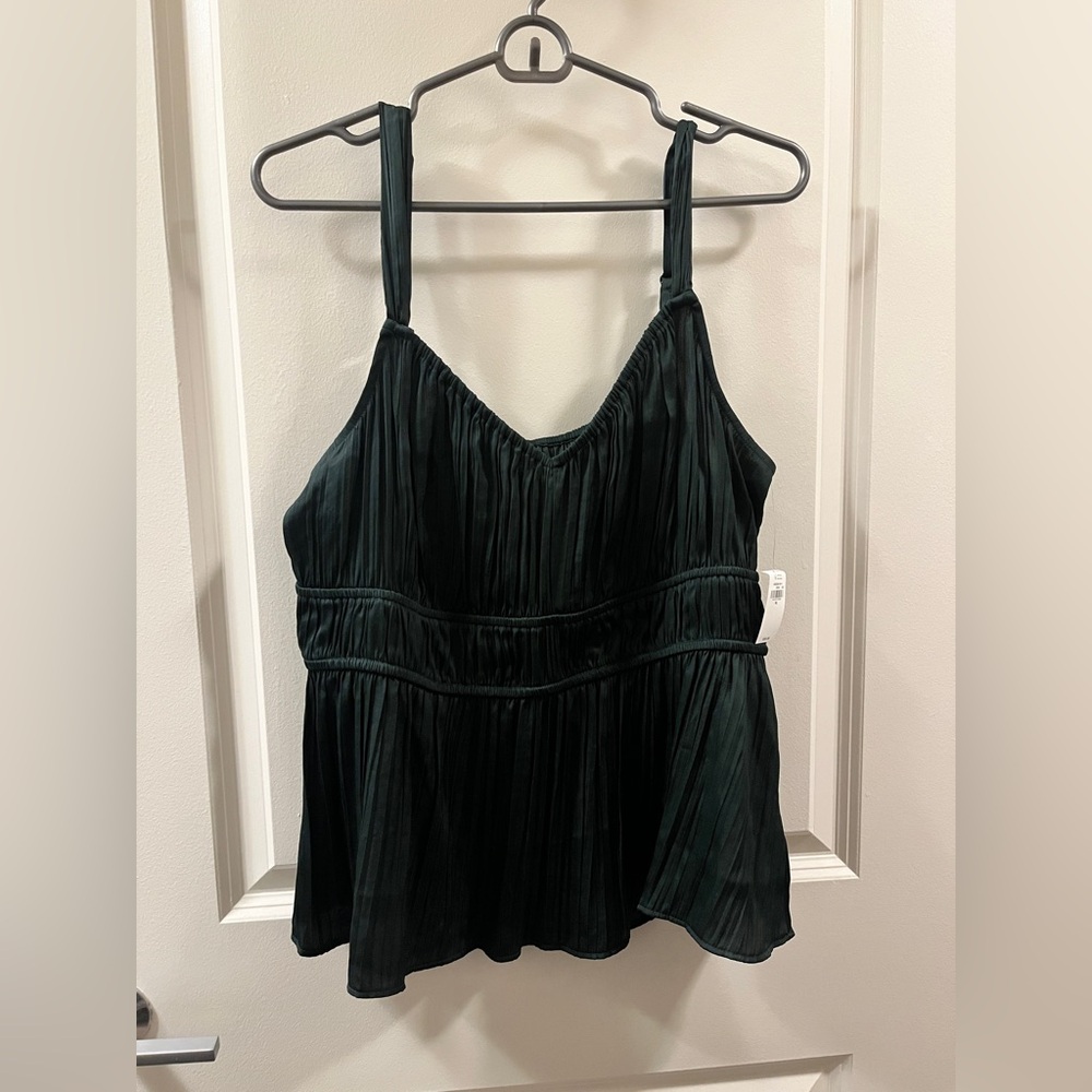 Old Navy Satin Plisse Tank